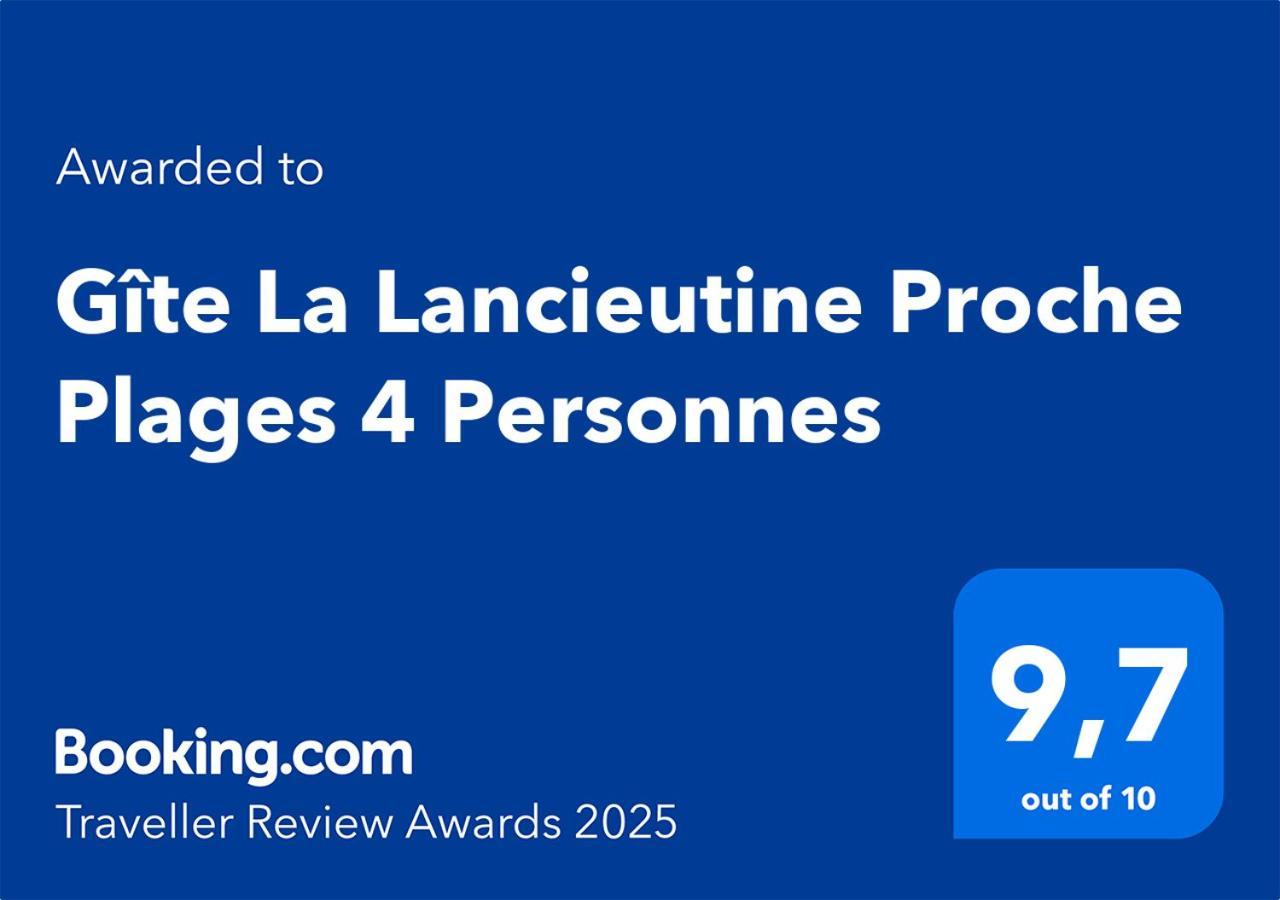 Gite La Lancieutine Proche Plages 4 Personnes Лансьё Экстерьер фото